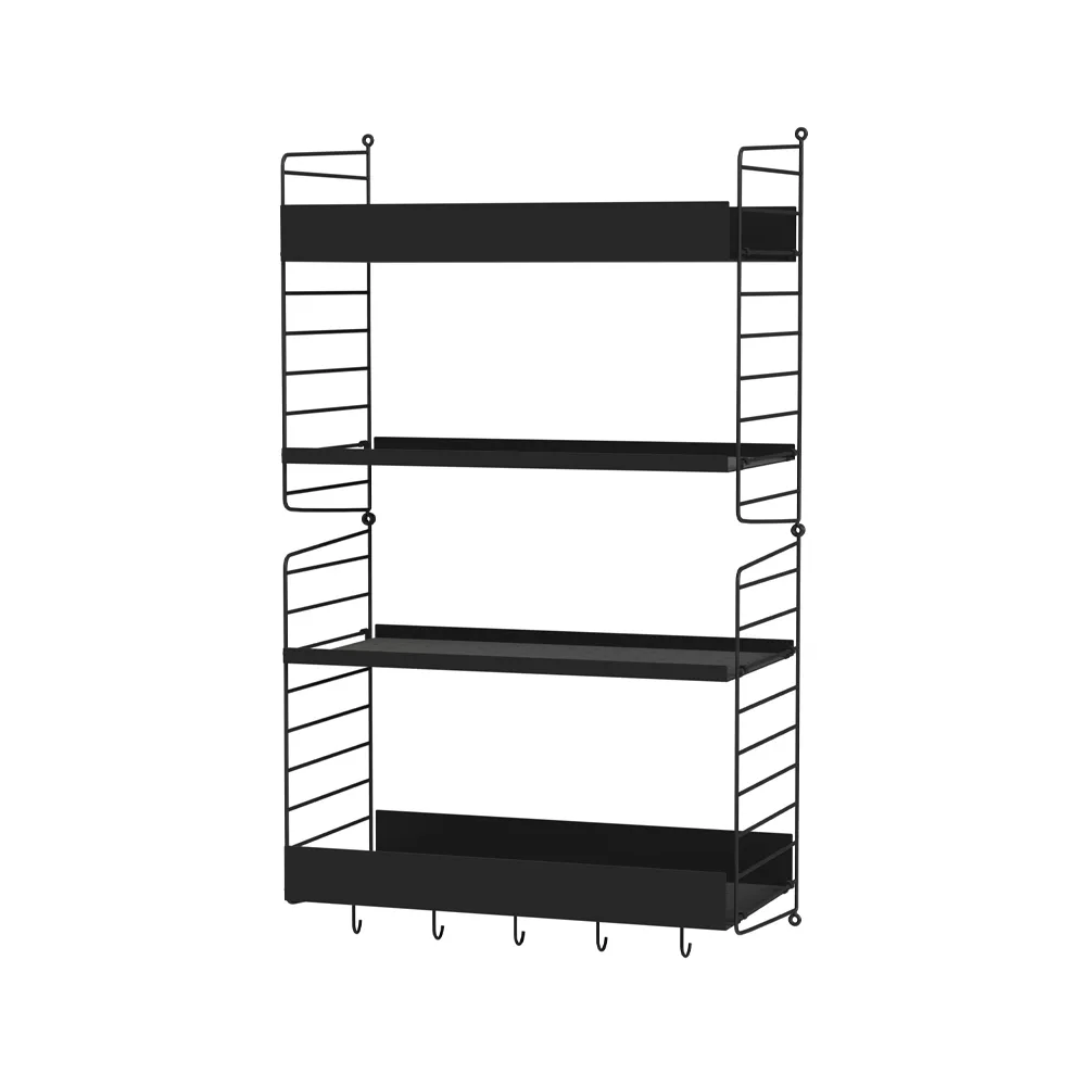 String keuken zwart - Combinatie H,  String