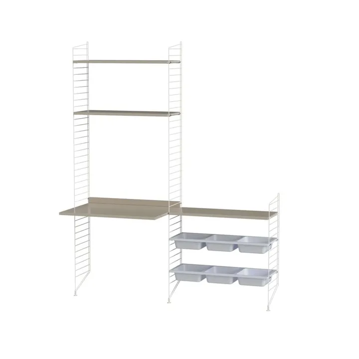 String kinderkamer beige & wit - Combinatie E - String