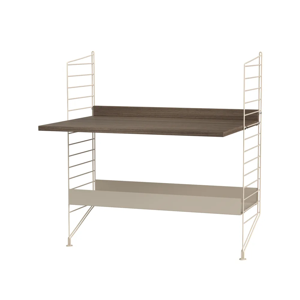 String kinderkamer combinatie A - walnoot & beige,  String