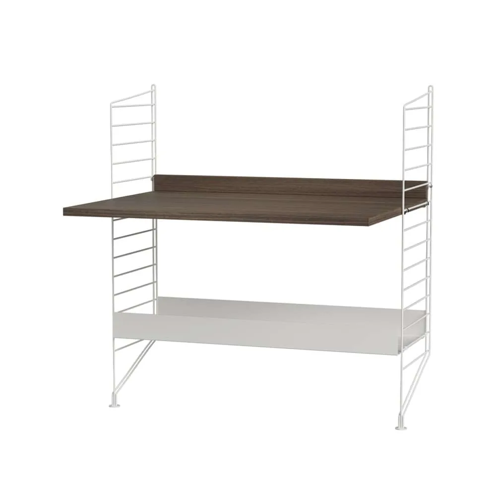 String kinderkamer combinatie A - walnoot & wit String