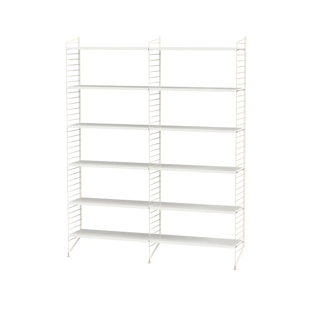 String kinderkamer combinatie A - wit & beige,  String