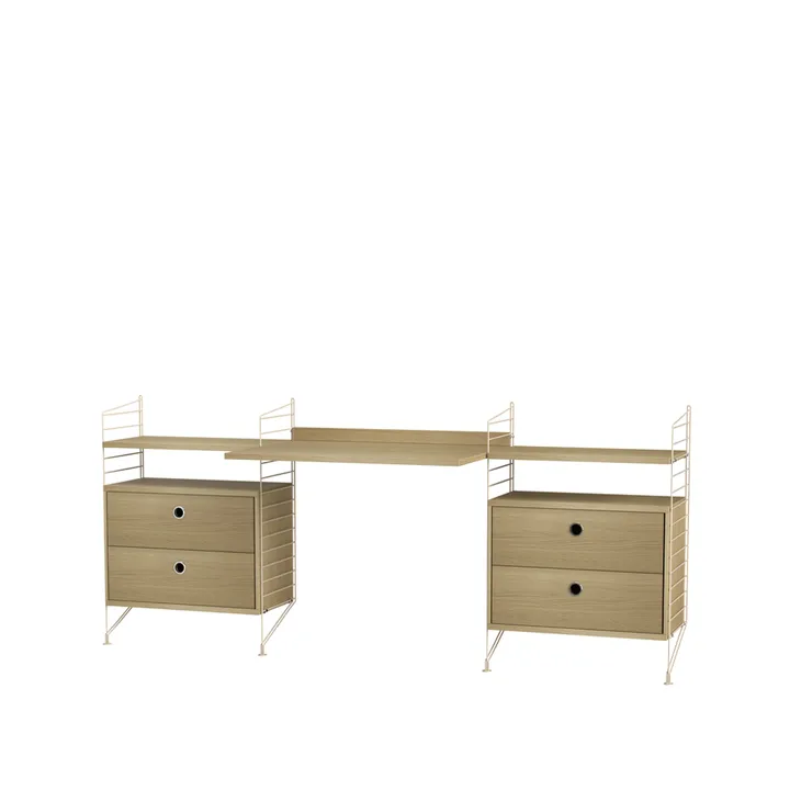 String kinderkamer eik & beige - Combinatie C - String
