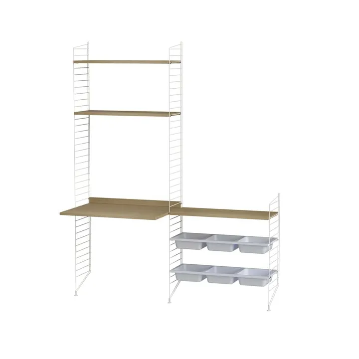 String kinderkamer eik & wit - Combinatie E - String