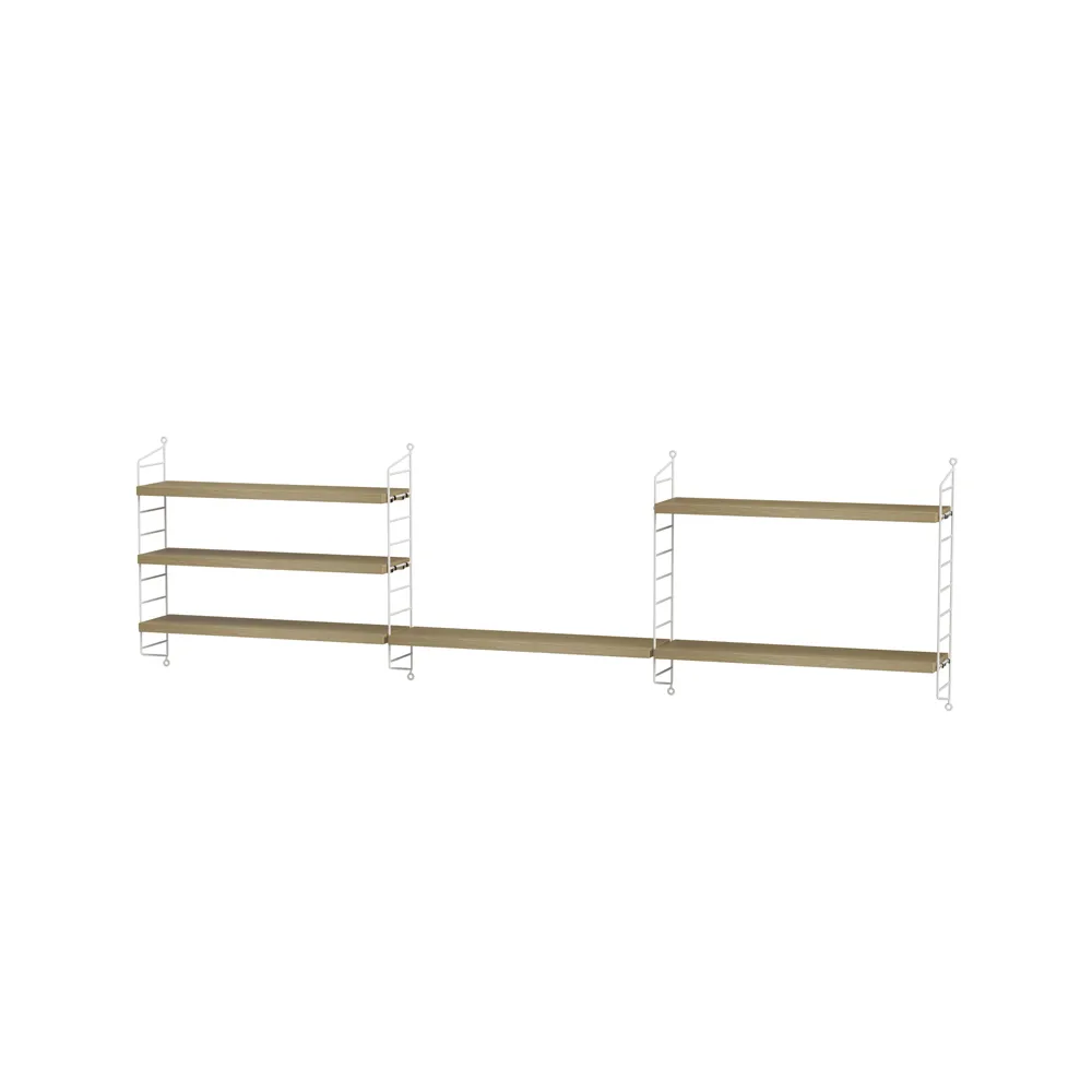 String kinderkamer eik & wit - Combinatie H,  String