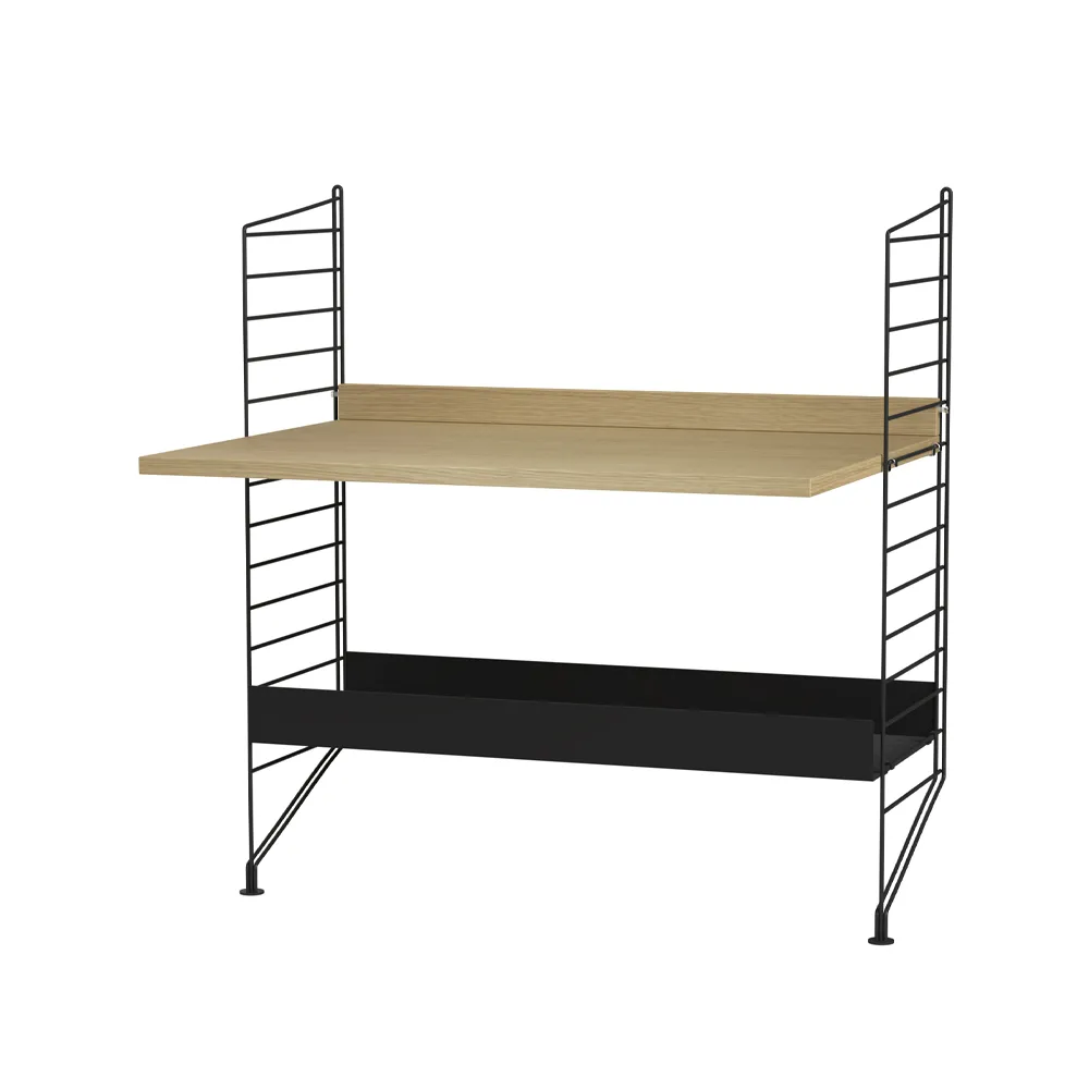 String kinderkamer eik & zwart - Combinatie A String