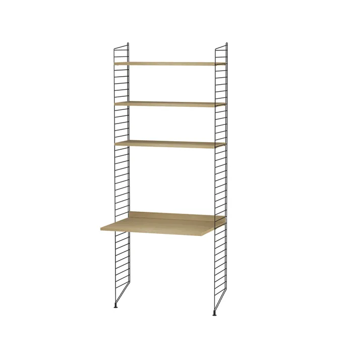 String kinderkamer eik & zwart - Combinatie C - String