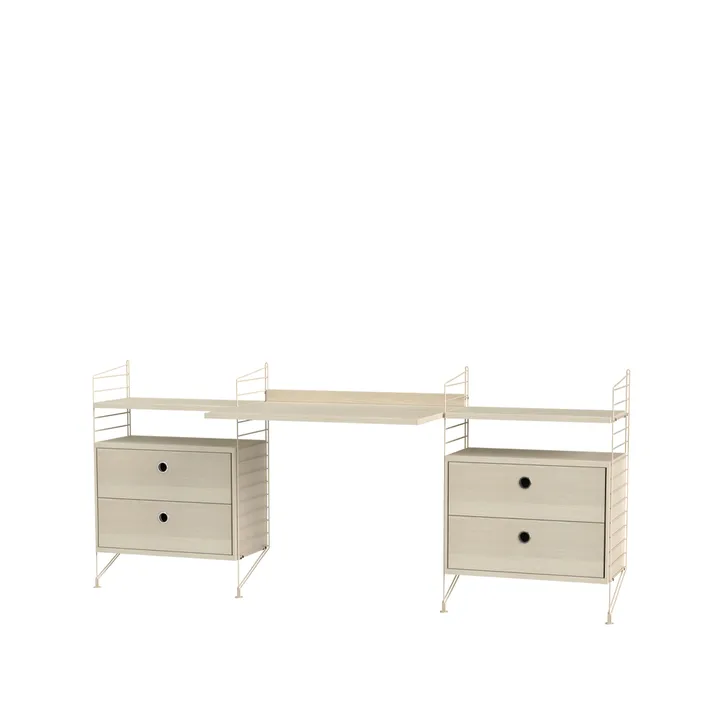 String kinderkamer essenhout & beige - Combinatie C - String