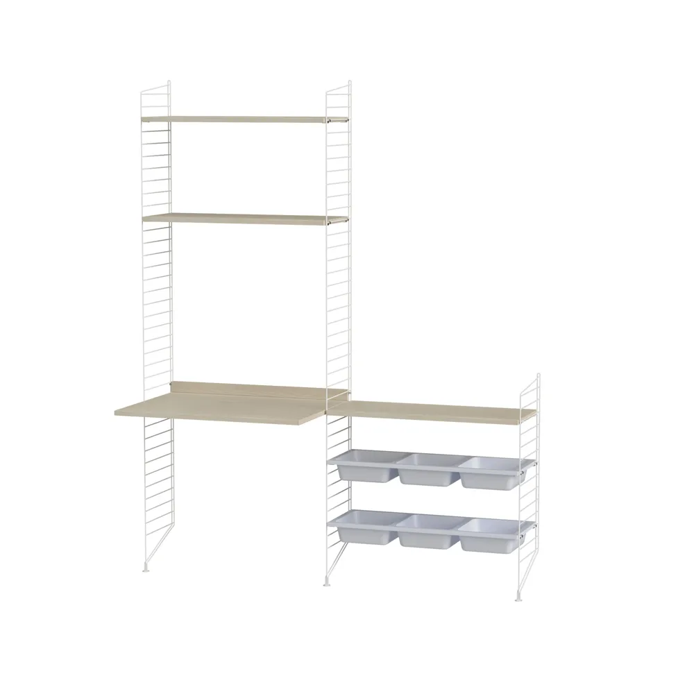 String kinderkamer essenhout & wit - Combinatie E String