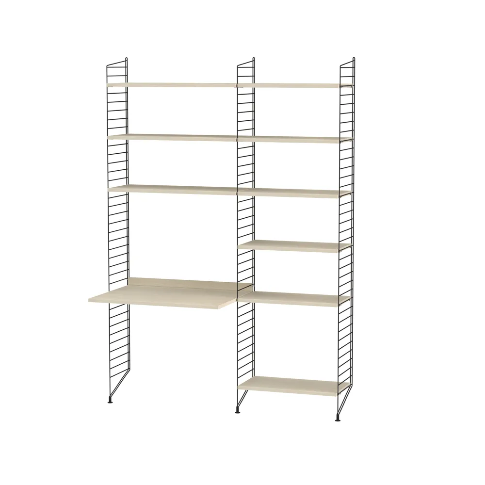 String kinderkamer essenhout & zwart - Combinatie D