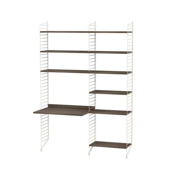 String kinderkamer walnoot & beige - Combinatie D - String