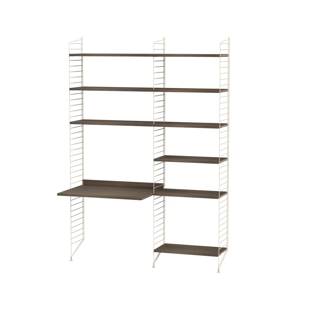 String kinderkamer walnoot & beige - Combinatie D String