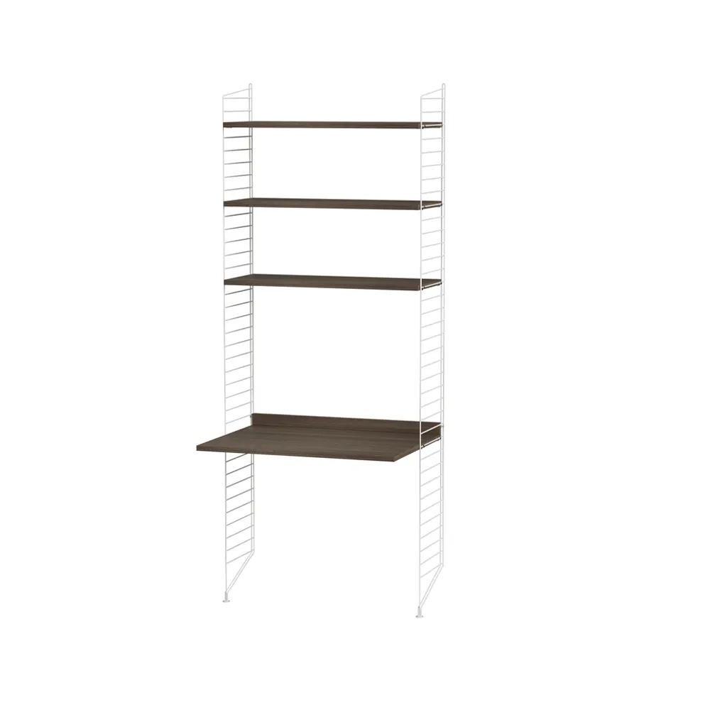 String kinderkamer walnoot & wit - Combinatie C String