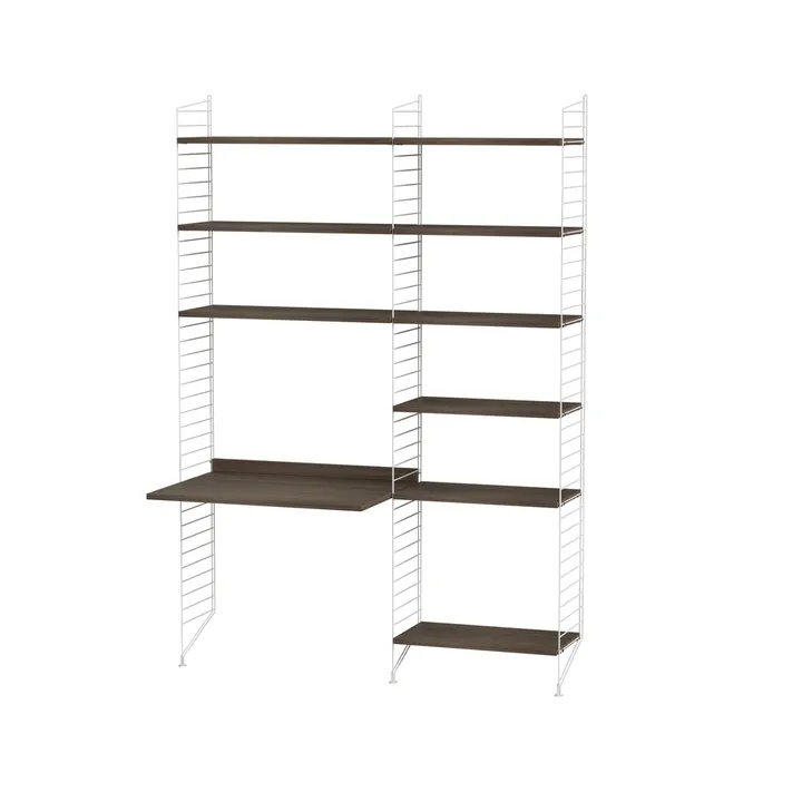 String kinderkamer walnoot & wit - Combinatie D - String