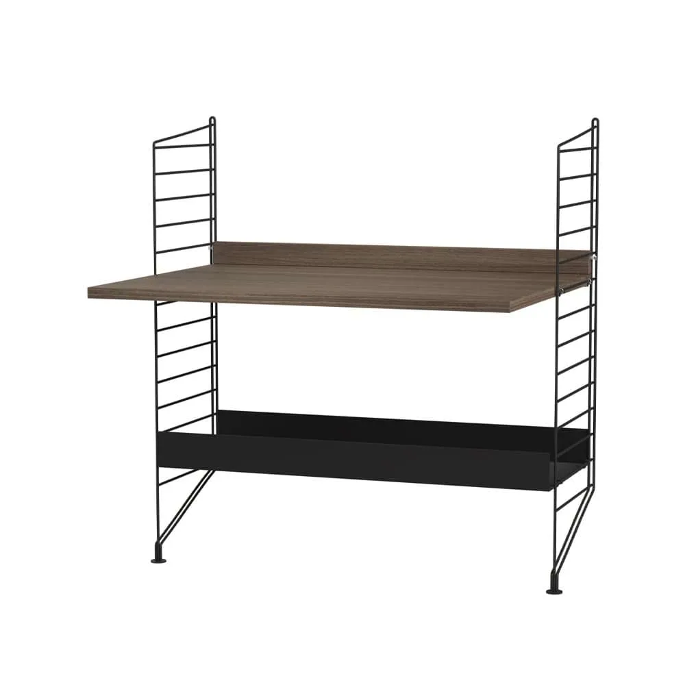 String kinderkamer walnoot & zwart - Combinatie A String