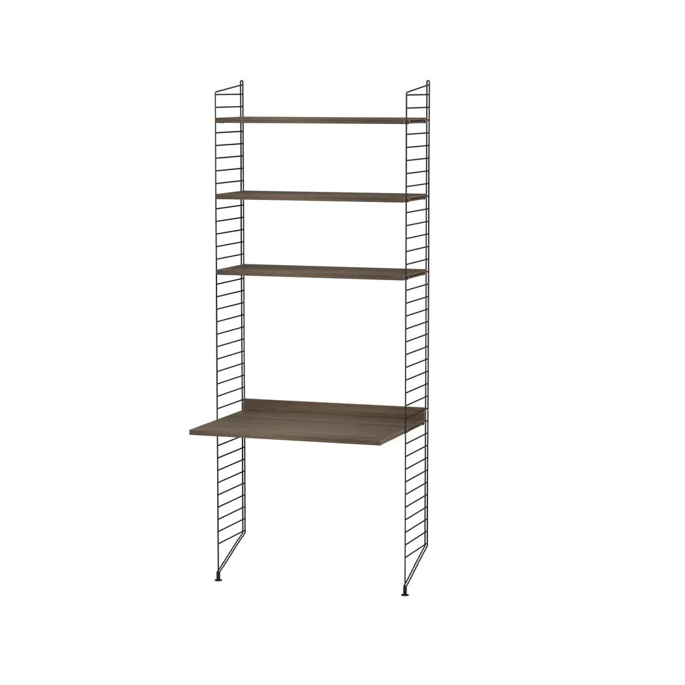 String kinderkamer walnoot & zwart - Combinatie C,  String