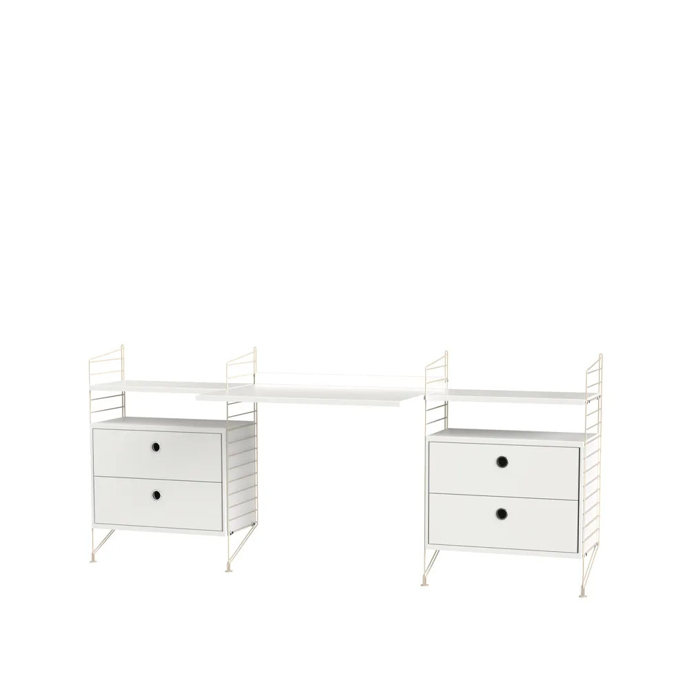 String kinderkamer wit & beige - Combinatie C String
