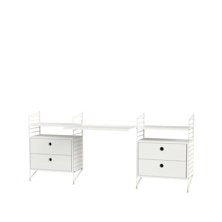 String kinderkamer wit & beige - Combinatie C - String