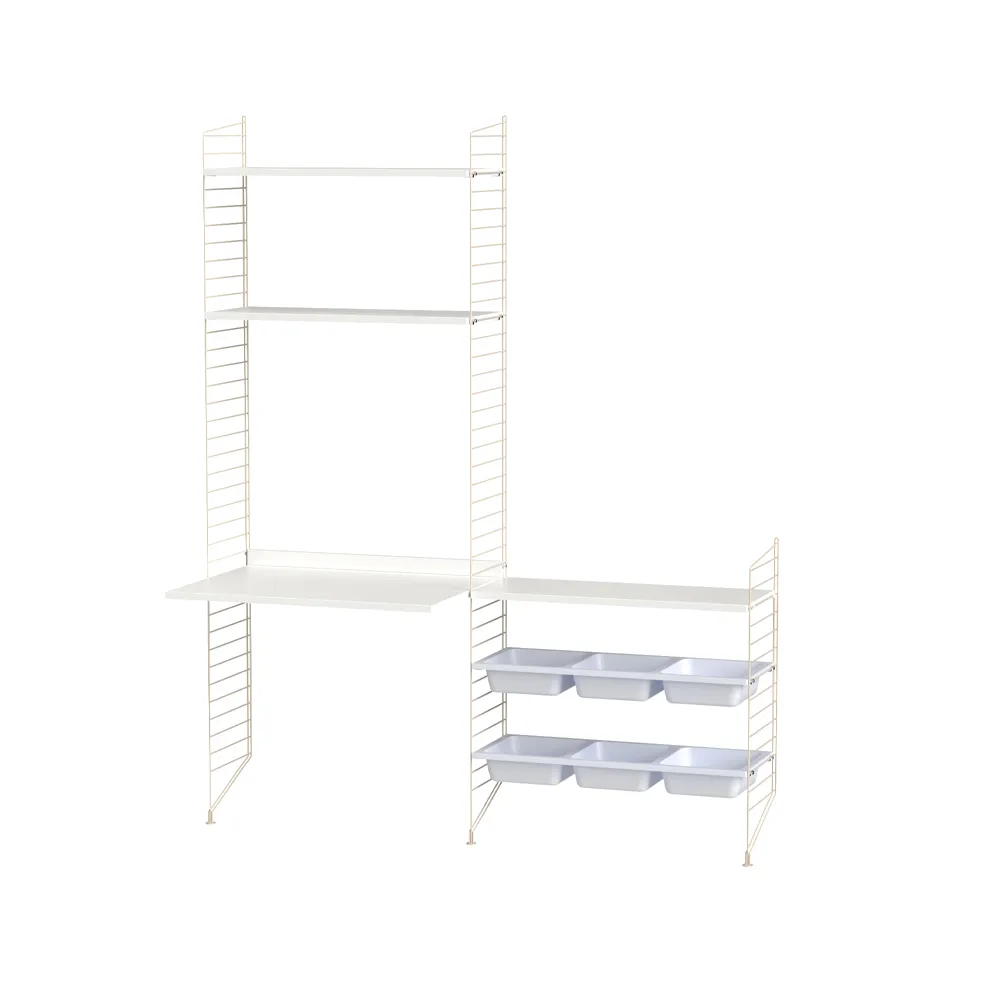 String kinderkamer wit & beige - Combinatie E,  String