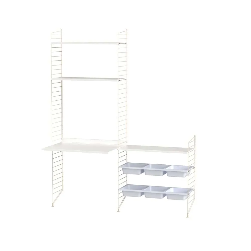 String kinderkamer wit & beige - Combinatie E String