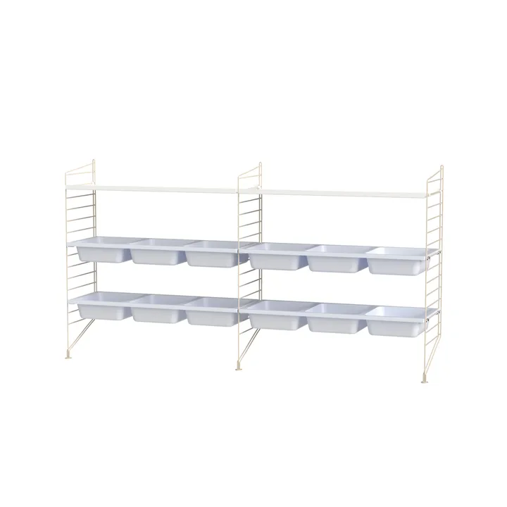 String kinderkamer wit & beige - Combinatie F - String