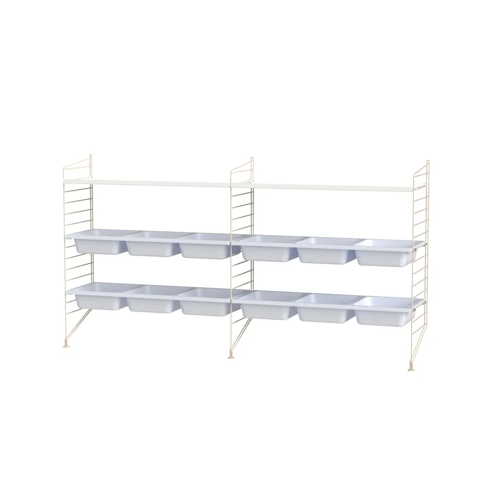 String kinderkamer wit & beige - Combinatie F String