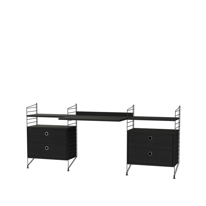 String kinderkamer zwart - Combinatie C - String