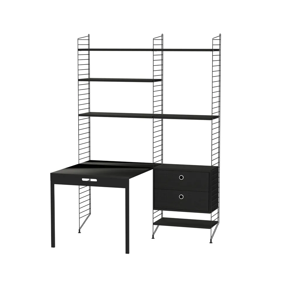 String kinderkamer zwart - Combinatie E,  String