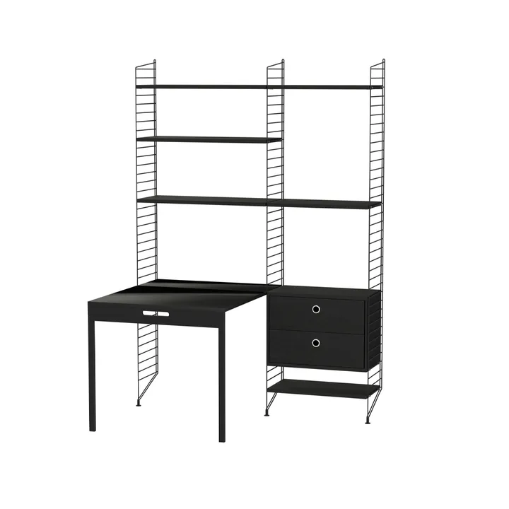 String kinderkamer zwart - Combinatie E - String