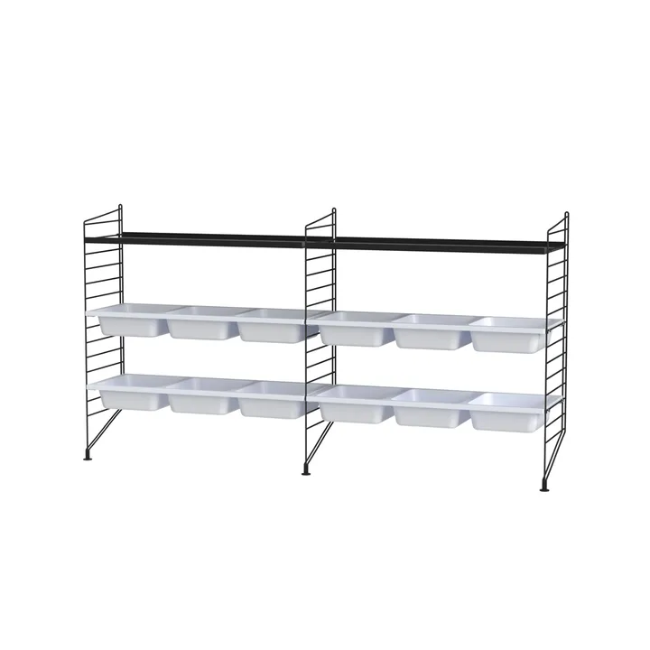 String kinderkamer zwart - Combinatie F - String