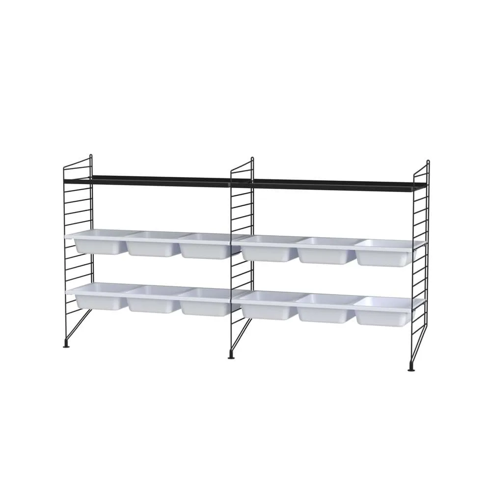 String kinderkamer zwart - Combinatie F String