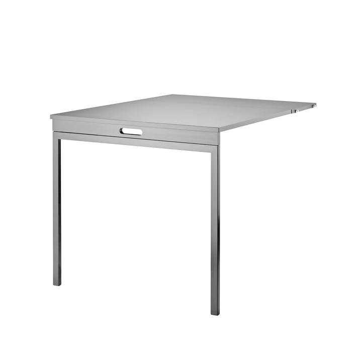 String klaptafel - Grijs-grijze metalen poten - String