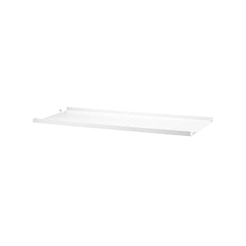 String metalen plank - wit, 58x20 cm, lage rand - String