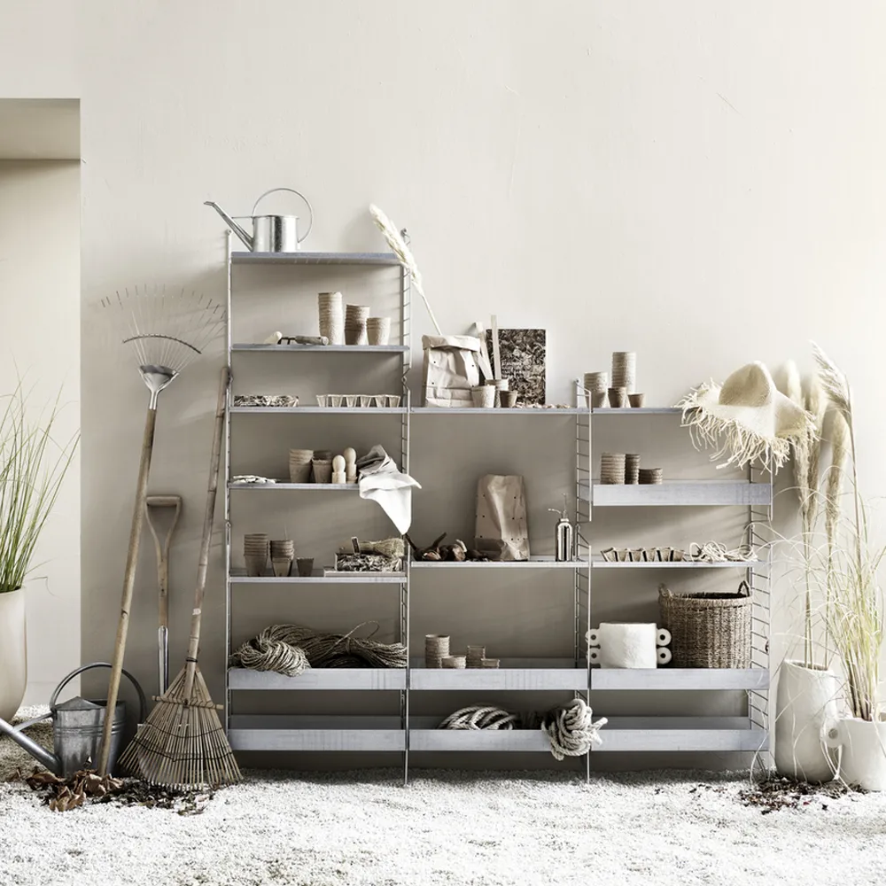 String Outdoor vloerpaneel, verzinkt, 85x30cm, 1-pack String