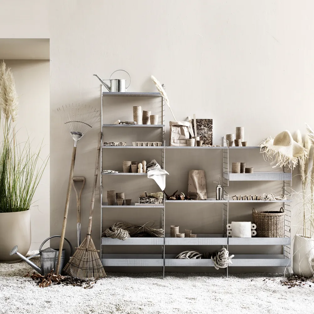 String Outdoor vloerpaneel, verzinkt, 85x30cm, 1-pack String