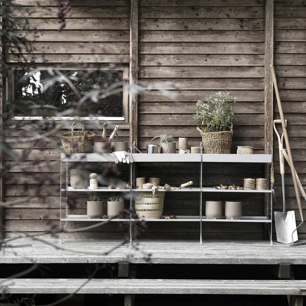 String Outdoor vloerpaneel, verzinkt, 85x30cm, 1-pack String