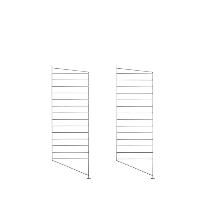 String Outdoor vloerpaneel - verzinkt, 85x30cm, 2-pack - String