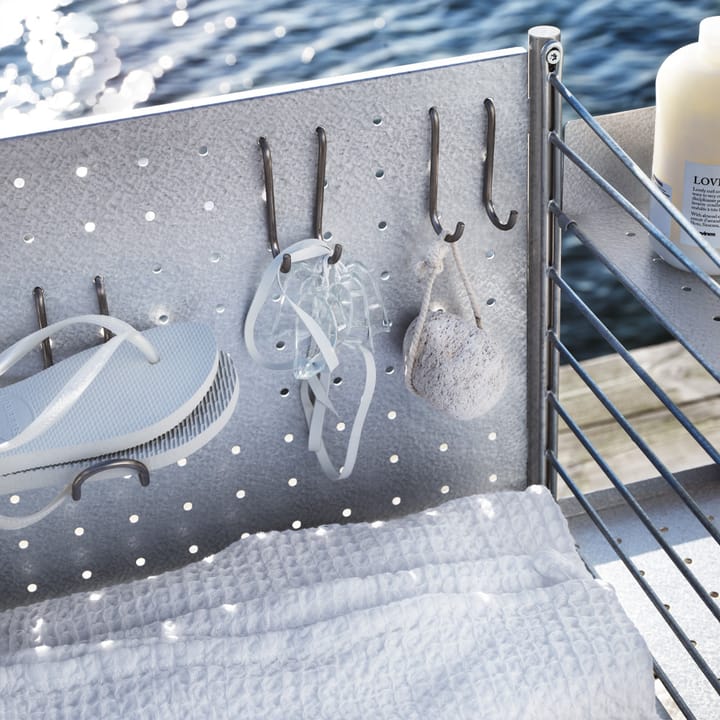 String Outdoor Vrijstaande haak, roestvrij staal, 4-pack String