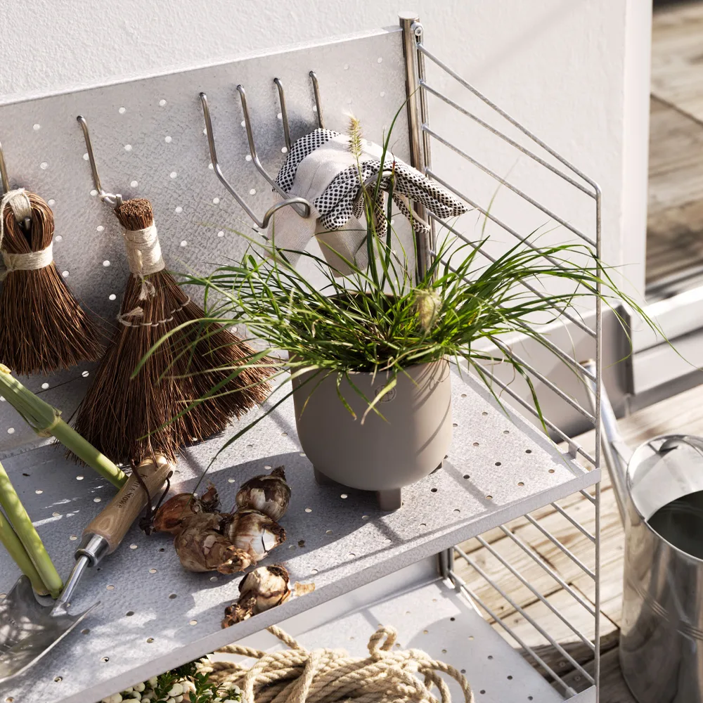 String Outdoor Vrijstaande haak, roestvrij staal, 4-pack String