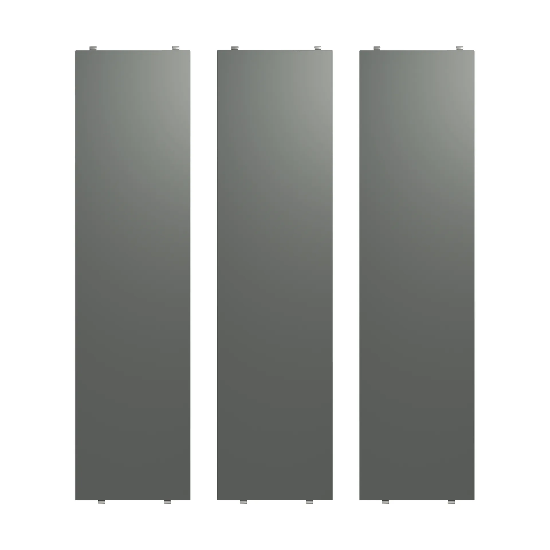 String plank, Donkergrijs, 78x20 cm, 3-pack String