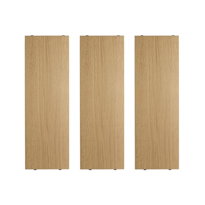 String plank - eik, 58x20 cm, 3-pack - String