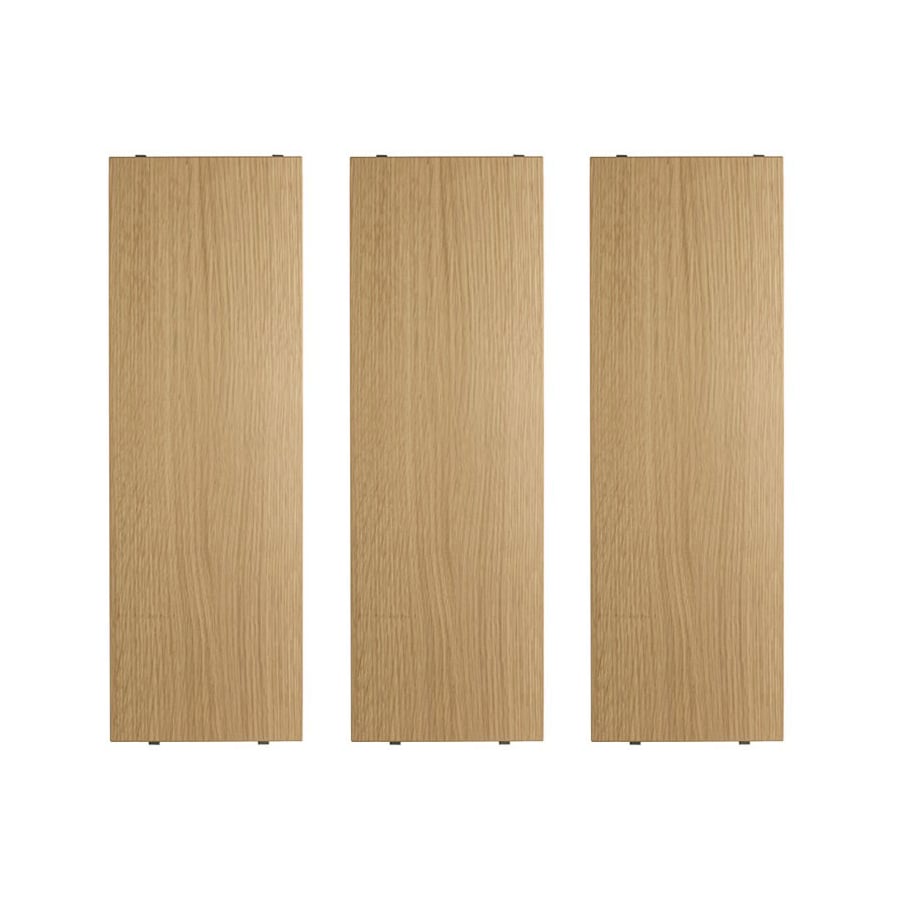 String String plank eik, 58x20 cm, 3-pack