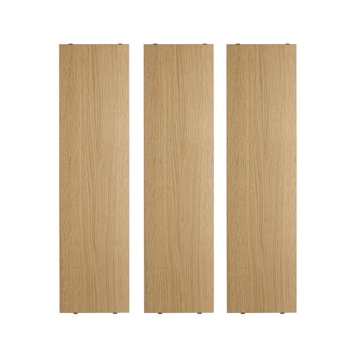 String plank - eik, 78x20 cm, 3-pack - String
