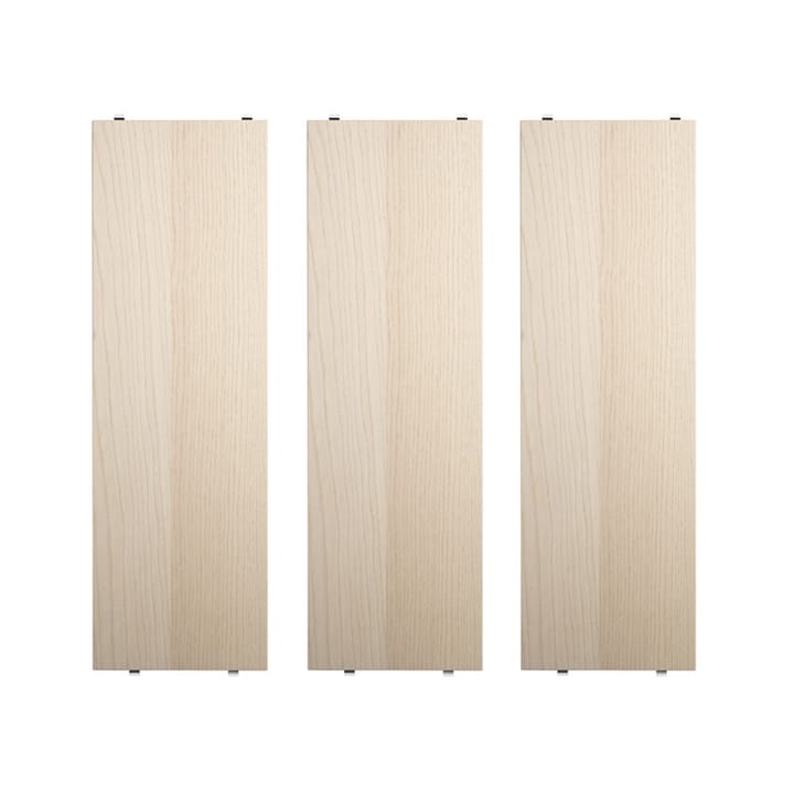 String plank - essenhout, 58x20 cm, 3-pack - String