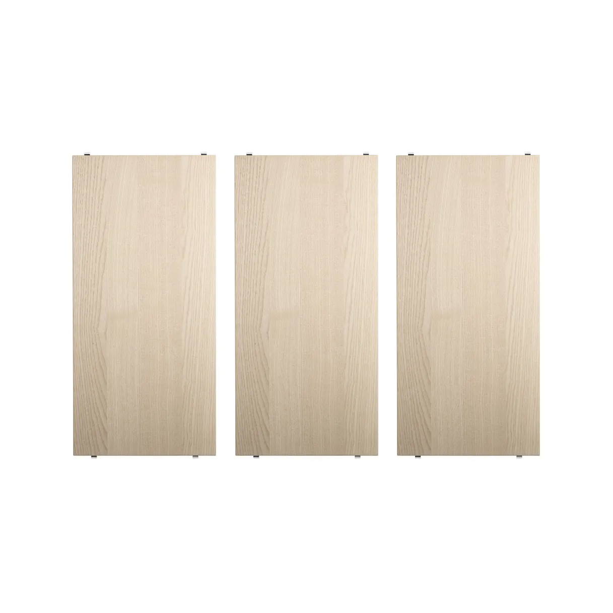 String plank, essenhout, 58x30 cm, 3-pack String