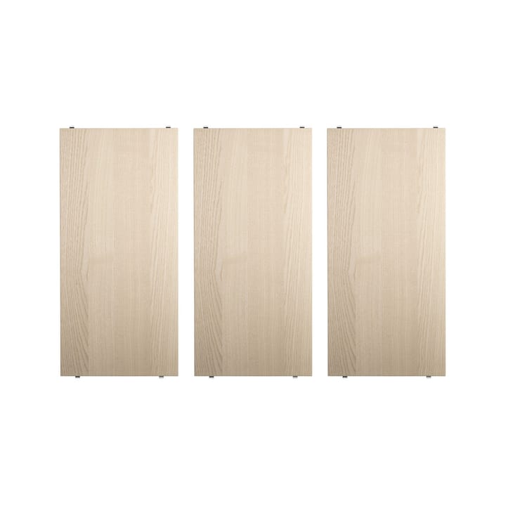 String plank - essenhout, 58x30 cm, 3-pack - String