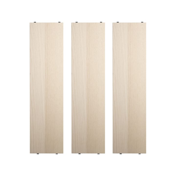 String plank - essenhout, 78x20 cm, 3-pack - String