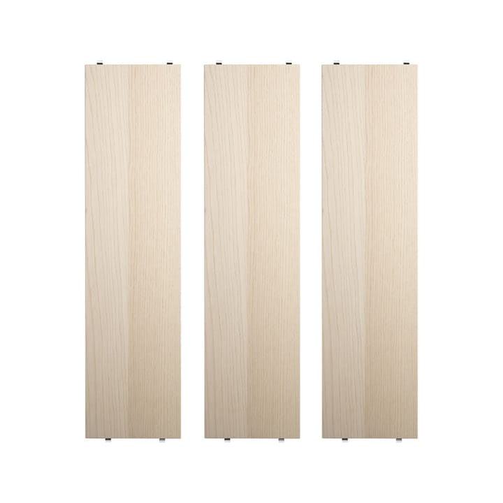String plank - essenhout, 78x20 cm, 3-pack - String
