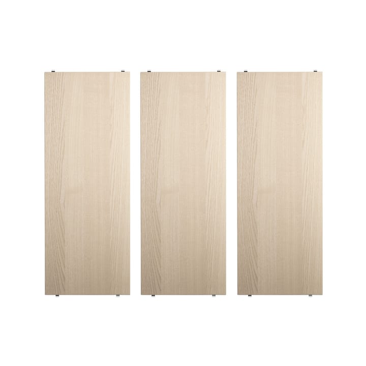 String plank - essenhout, 78x30 cm, 3-pack - String
