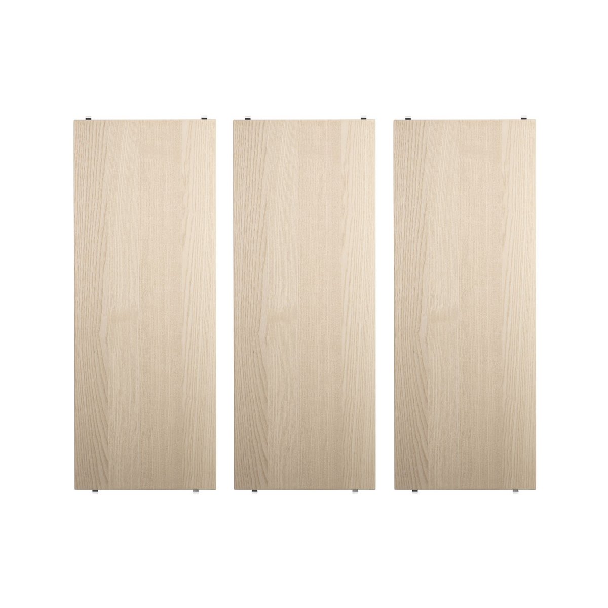 String String plank essenhout, 78x30 cm, 3-pack