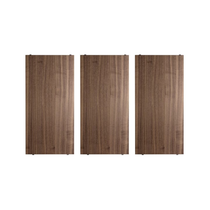 String plank - walnoot, 58x30 cm, 3-pack - String